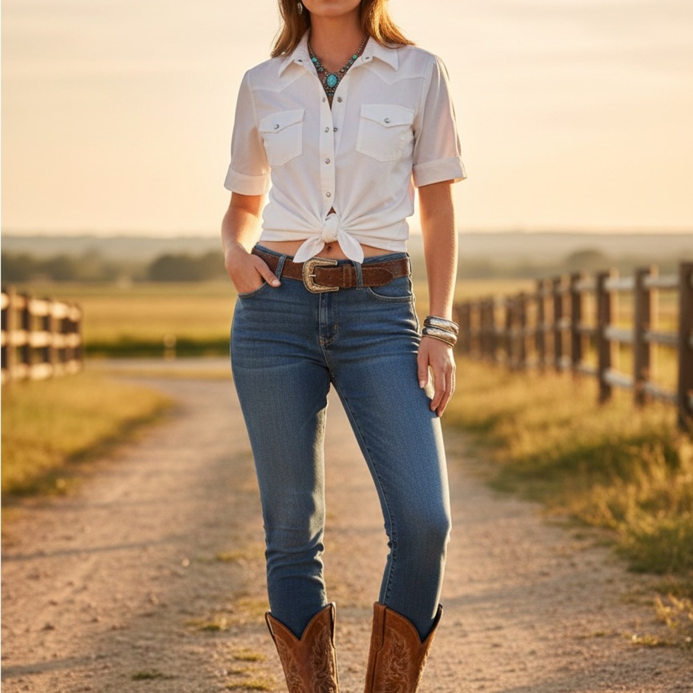 Universal Thread Women's Blue Boot Cut Jeans